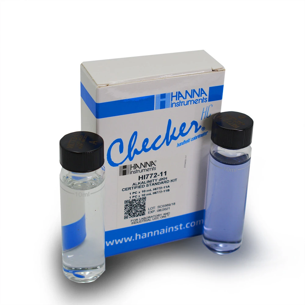 Hanna Kalibreringstandard HI772-11 til Hanna Checker HI772 Alkalinitet (Kh)